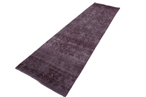 OVERDYED Vintage Persian Runner, 97 x 368 cm