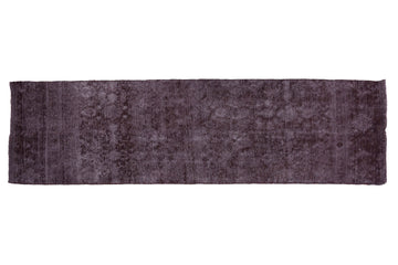 OVERDYED Vintage Persian Runner, 97 x 368 cm (New Arrival)