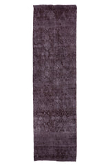 OVERDYED Vintage Persian Runner, 97 x 368 cm (New Arrival)