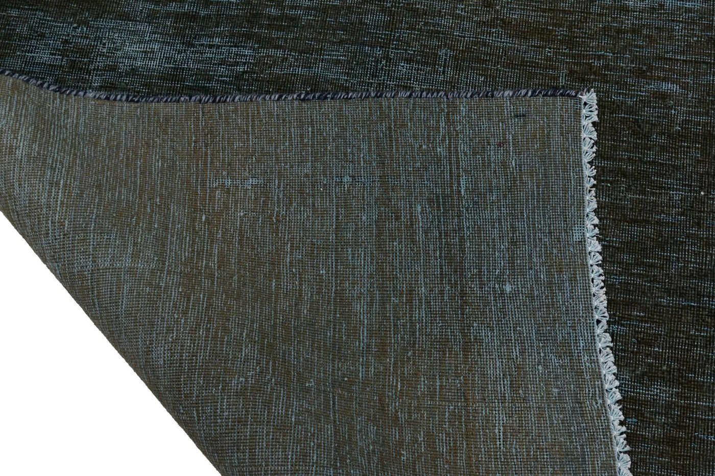 Vintage Overdyed Persian Runner Rug – Coal Drift