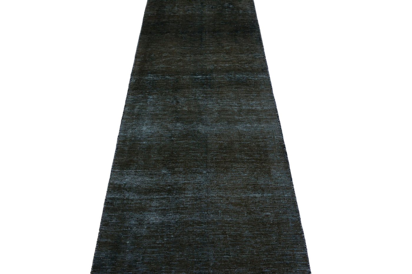 Vintage Overdyed Persian Runner Rug – Coal Drift