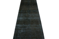 OVERDYED Vintage Persian Runner, 85 x 392 cm