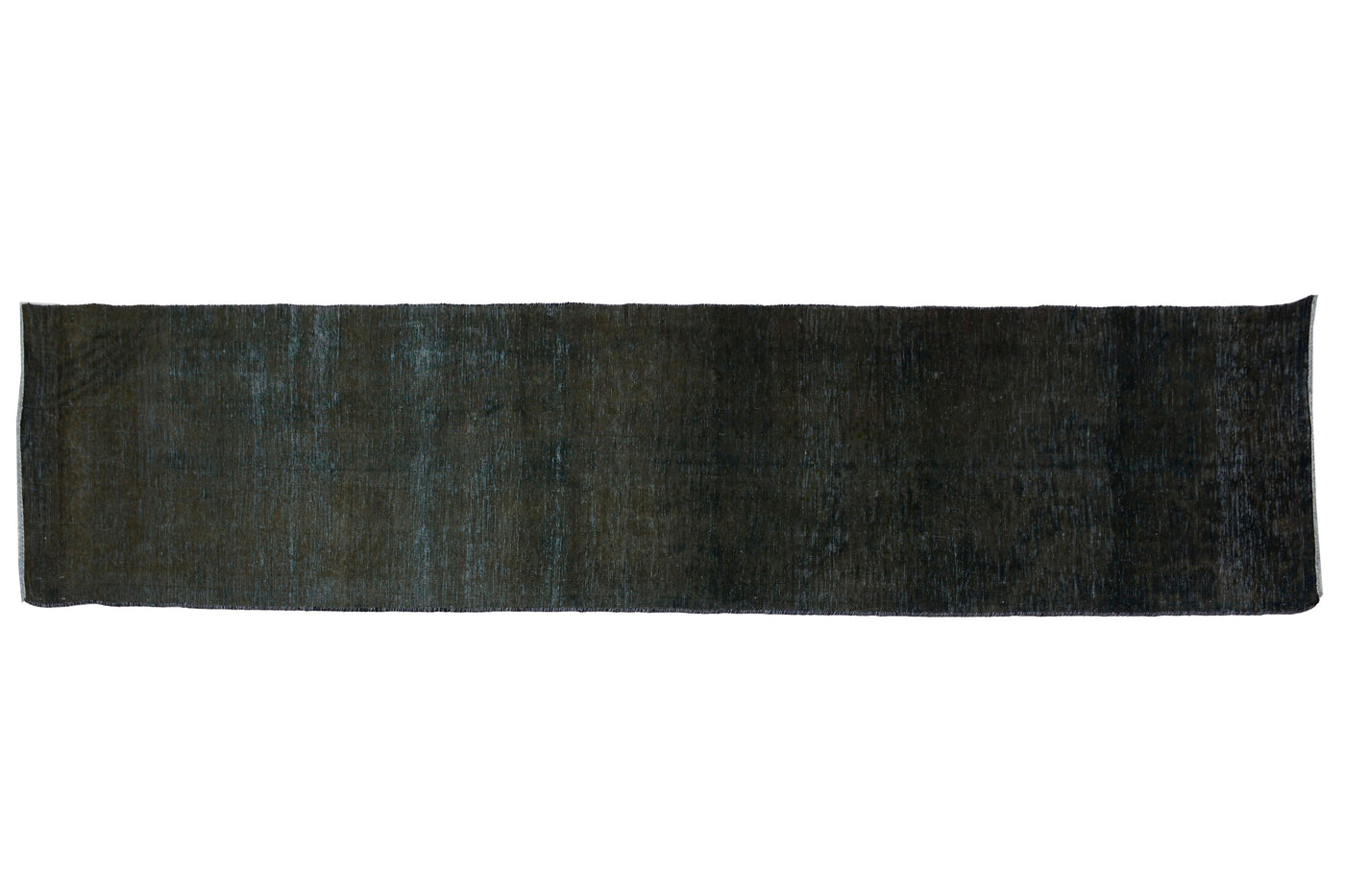 Vintage Overdyed Persian Runner Rug – Coal Drift