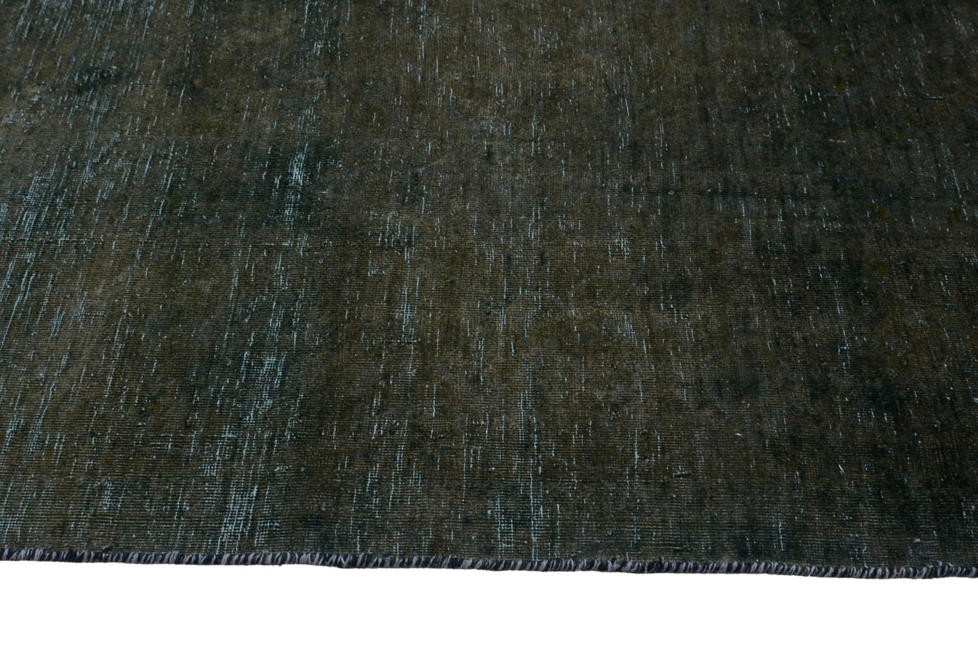Vintage Overdyed Persian Runner Rug – Coal Drift