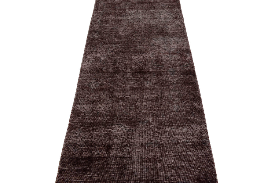 OVERDYED Vintage Persian Runner, 84 x 388 cm