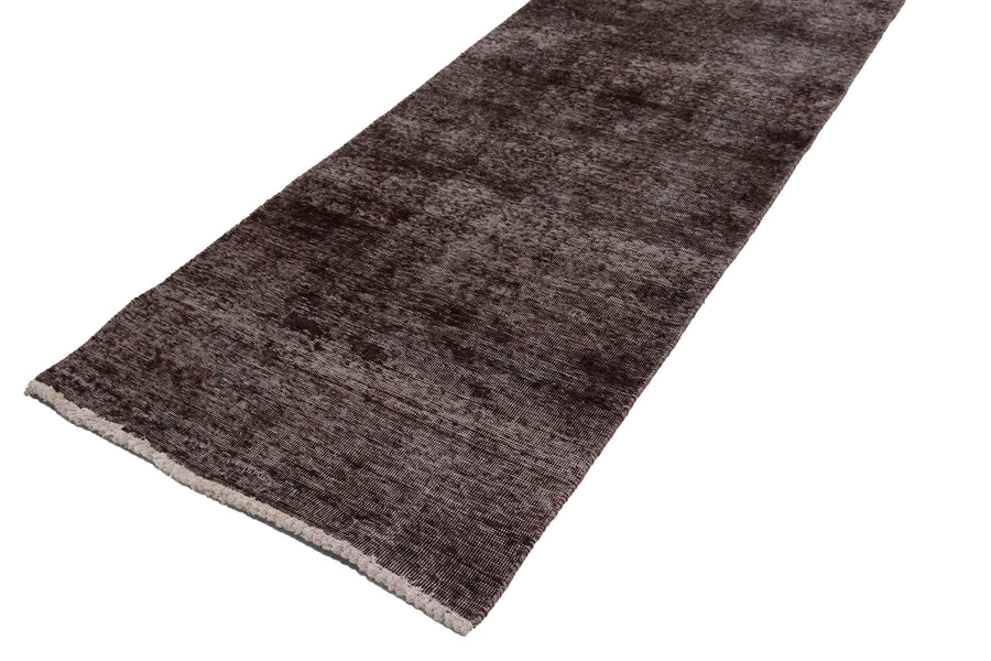OVERDYED Vintage Persian Runner, 84 x 388 cm