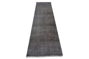 OVERDYED Vintage Persian Runner, 83 x 337 cm