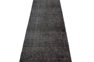 OVERDYED Vintage Persian Runner, 83 x 337 cm
