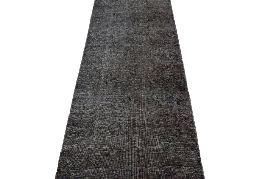 OVERDYED Vintage Persian Runner, 83 x 337 cm