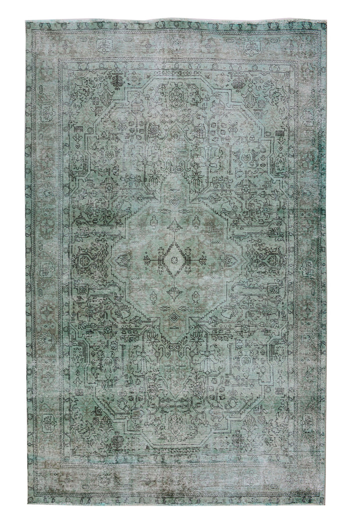 Vintage Overdyed Persian Rug – Marine Mirage