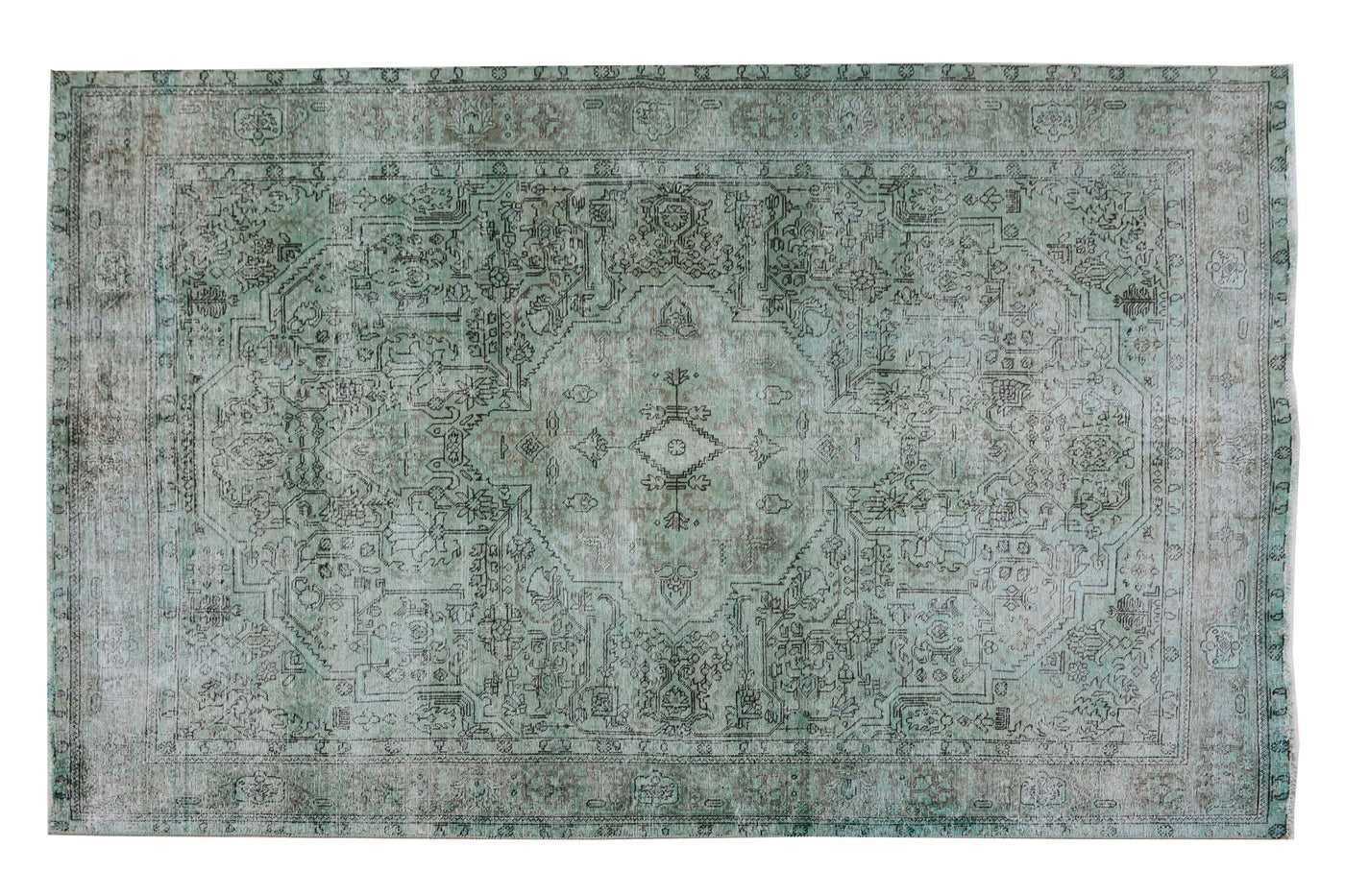 Vintage Overdyed Persian Rug – Marine Mirage