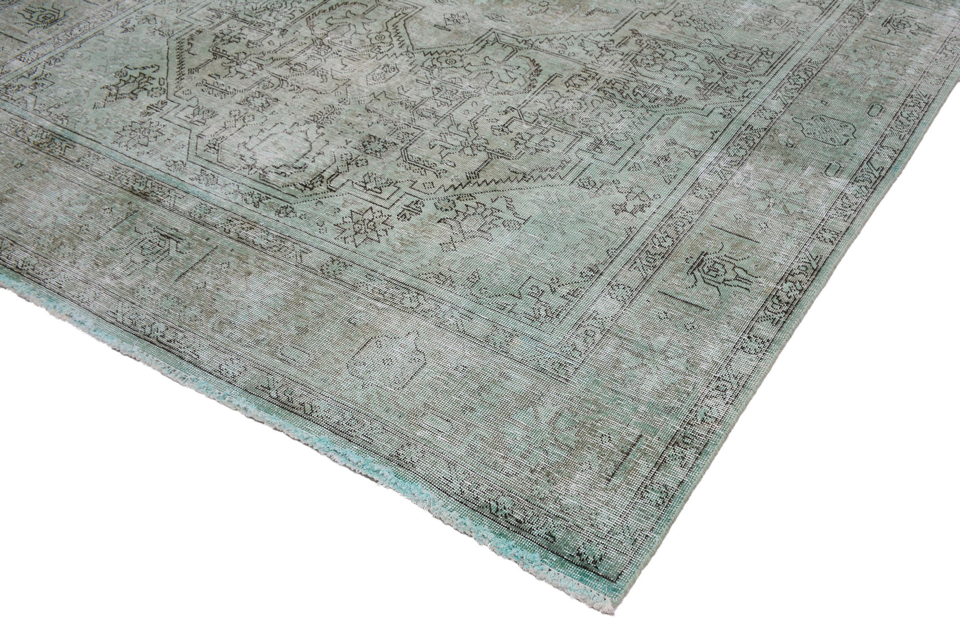Vintage Overdyed Persian Rug – Parchment Echo