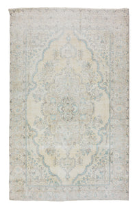 Stone-washed Vintage Persian Rug, 190 x 265 cm