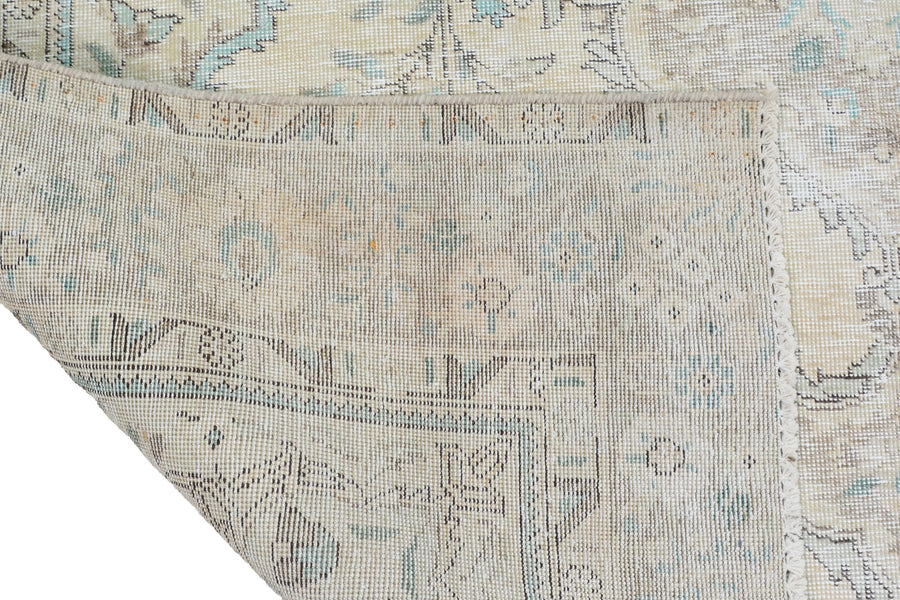 Stone-washed Vintage Persian Rug, 190 x 265 cm