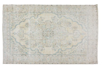 Stone-washed Vintage Persian Rug, 190 x 265 cm