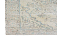 Stone-washed Vintage Persian Rug, 190 x 265 cm