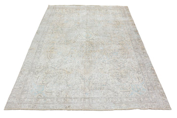 Stone-washed Vintage Persian Rug, 223 x 277 cm
