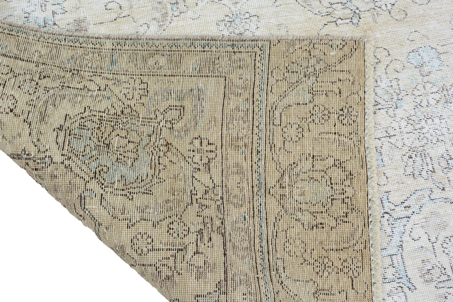 Stone-washed Vintage Persian Rug, 140 x 275 cm