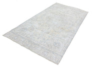 Stone-washed Vintage Persian Rug, 140 x 275 cm