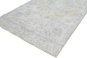 Stone-washed Vintage Persian Rug, 140 x 275 cm