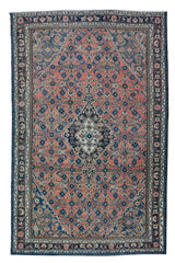 Shiraz Vintage Persian Rug, 210 x 319 cm