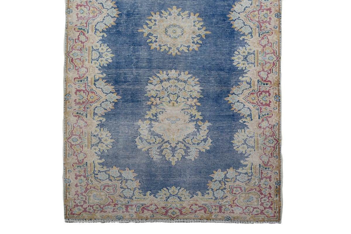 Vintage Kerman Runner Rug – Oatmeal Mist