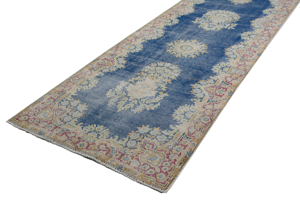 Vintage Kerman Runner Rug – Oatmeal Mist