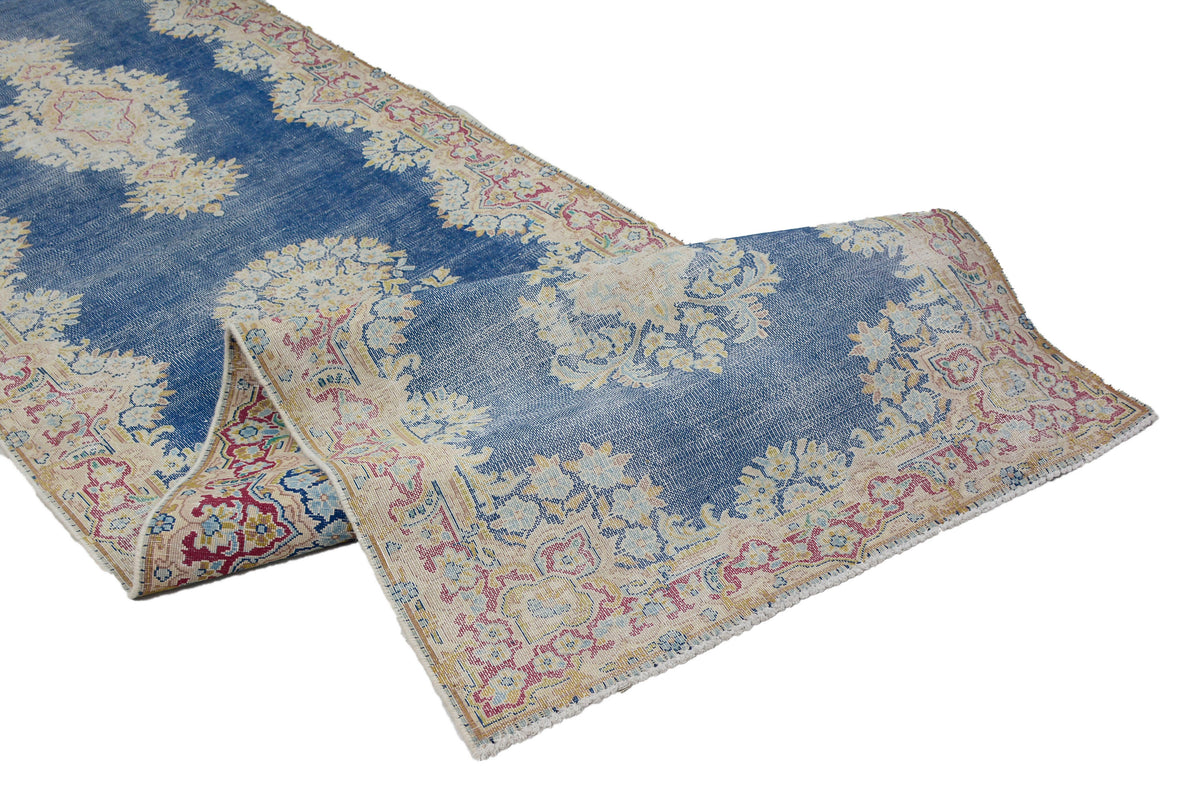 Vintage Kerman Runner Rug – Oatmeal Mist