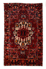 Shiraz Vintage Persian Rug, 190 x 258 cm