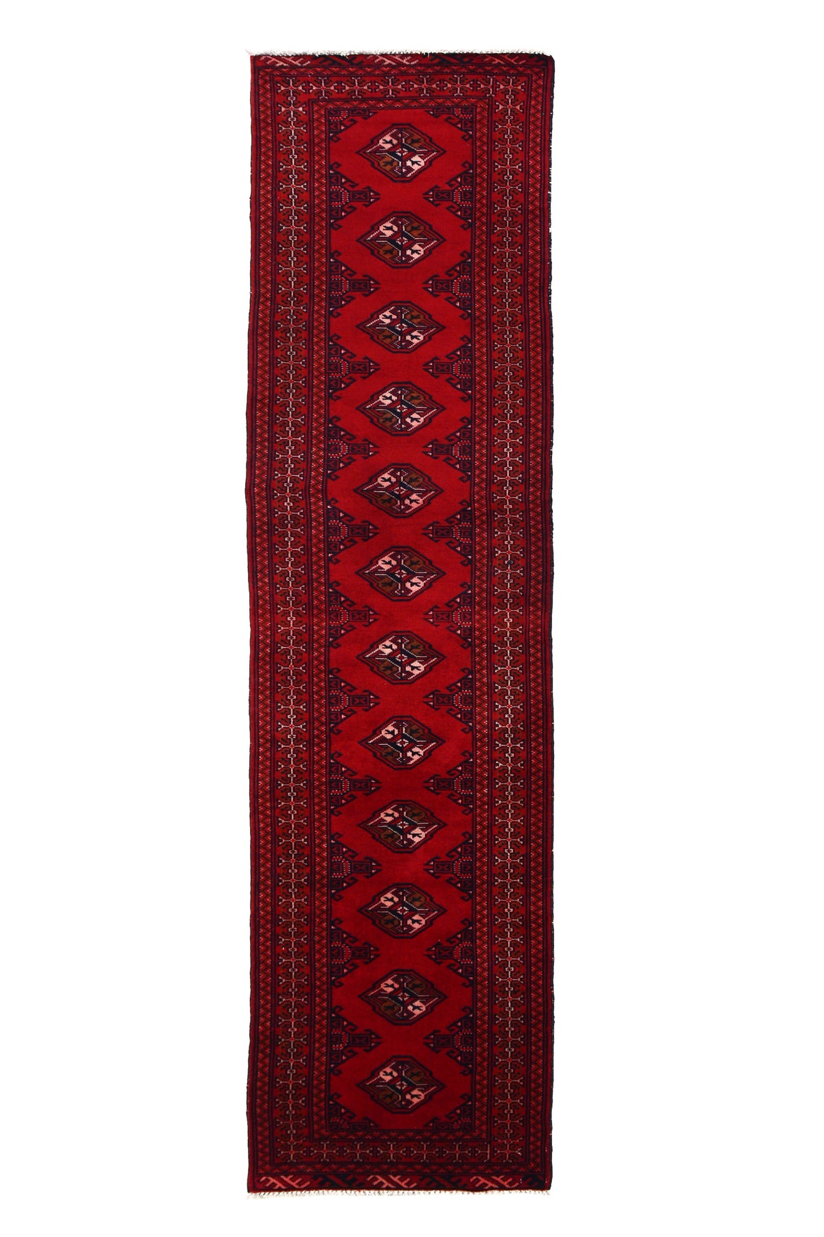Vintage Shiraz Persian Runner Rug – Scarlet Mirage