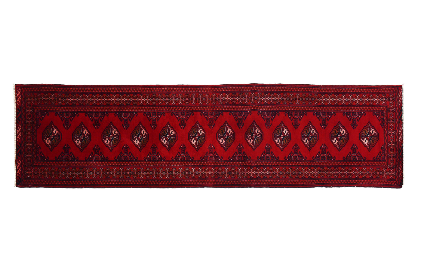 Vintage Shiraz Persian Runner Rug – Scarlet Mirage