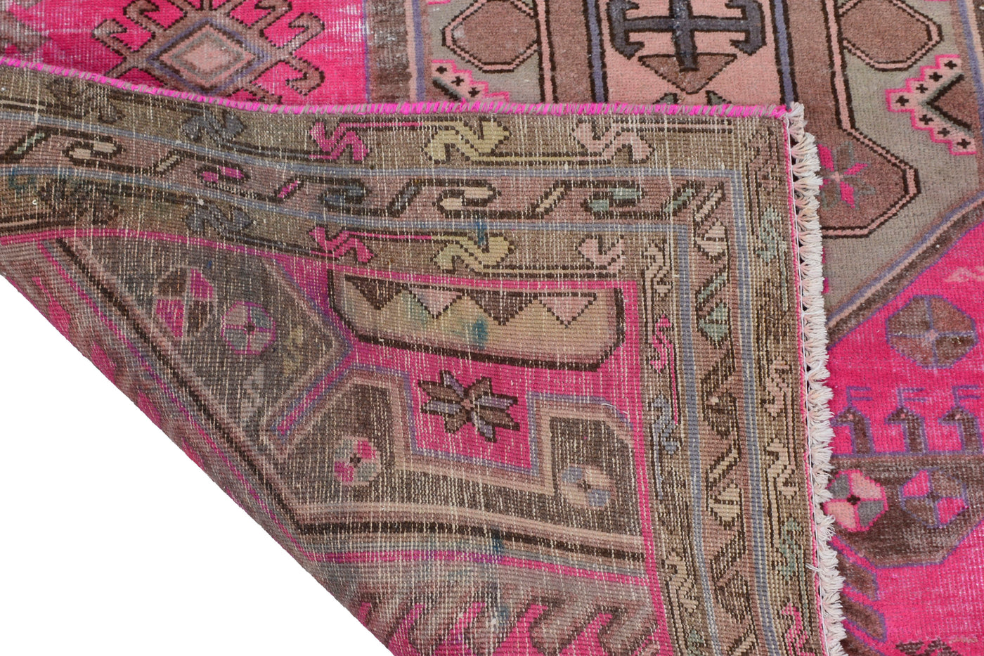 Vintage Shiraz Persian Rug – Stone Mandala