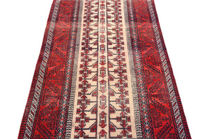Shiraz Vintage Persian Runner, 110 x 320 cm