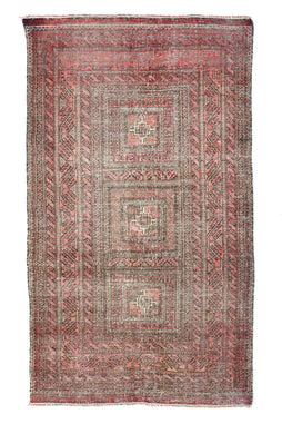 Shiraz Vintage Persian Rug, 98 x 177 cm