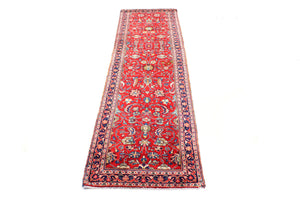 Shiraz Vintage Persian Runner, 81 x 326 cm