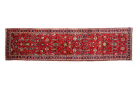 Shiraz Vintage Persian Runner, 81 x 326 cm