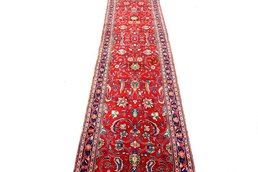 Shiraz Vintage Persian Runner, 81 x 326 cm