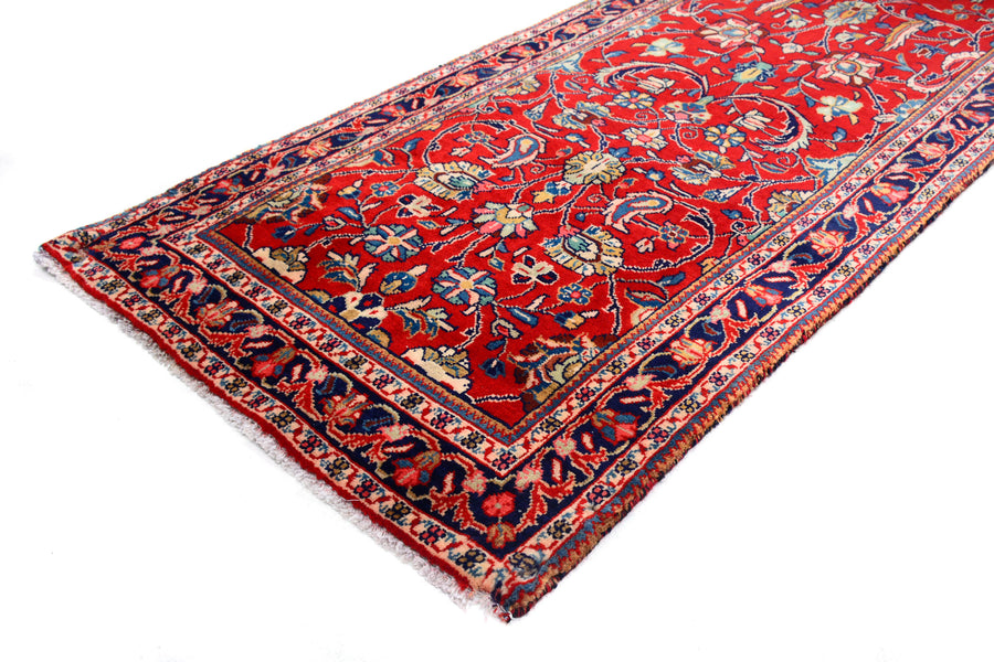 Shiraz Vintage Persian Runner, 81 x 326 cm