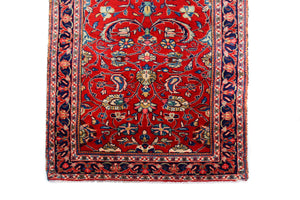 Shiraz Vintage Persian Runner, 81 x 326 cm