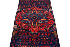 Shiraz Vintage Persian Rug, 95 x 180 cm