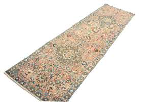 Shiraz Vintage Persian Runner, 100 x 364 cm