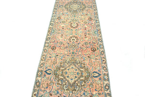 Shiraz Vintage Persian Runner, 100 x 364 cm