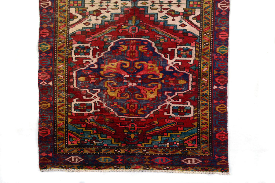 Shiraz Vintage Persian Runner, 86 x 344 cm