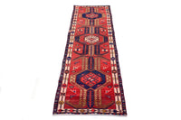 Shiraz Vintage Persian Runner, 90 x 307 cm