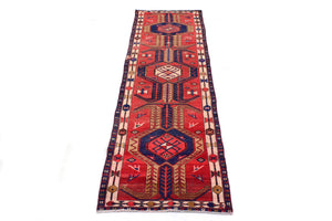 Shiraz Vintage Persian Runner, 90 x 307 cm