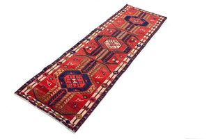 Shiraz Vintage Persian Runner, 90 x 307 cm