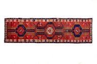 Shiraz Vintage Persian Runner, 90 x 307 cm