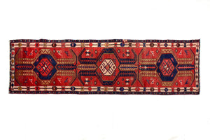 Shiraz Vintage Persian Runner, 90 x 307 cm
