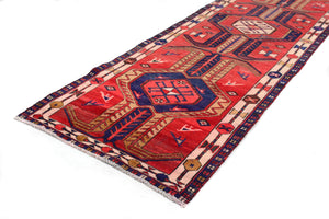 Shiraz Vintage Persian Runner, 90 x 307 cm