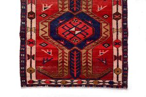 Shiraz Vintage Persian Runner, 90 x 307 cm